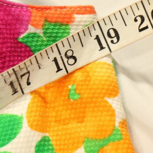 LAUREN TAYLOR New York Sleeveless Multicolor Floral Buttoned Dress Sz 12 - Picture 10 of 11